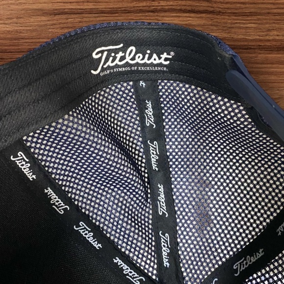 Titleist Golf Hat Blue Excellent Condition - Picture 6 of 6
